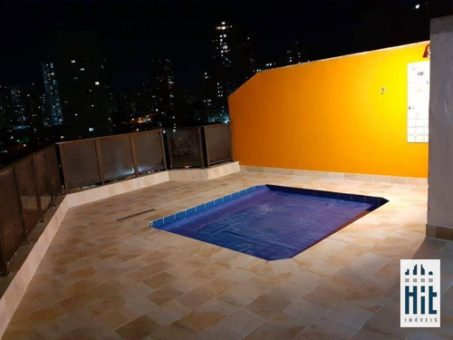 Imagem 2 de 24 de Cobertura À Venda, 178 M² Por R$ 1.160.000,00 - Vila Gumercindo - São Paulo/sp - Co0157