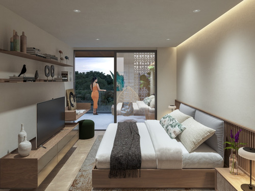 Departamento En Venta En Playa Del Carmen, Macondo Playacar, Penthouse Lleno De Lujo