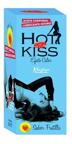 Imagen 1 de 5 de Lubricante Intimo Aceite Masajes Saborizado Comestible Calor