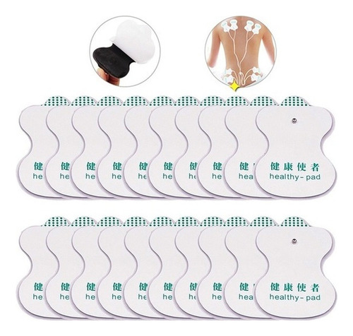 Almohadillas De Electrodo Masajeador Para El Cuidado De La S