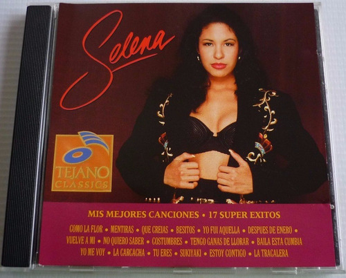 Selena Mis Mejores Canciones 17 Super Exitos Cd 1993 U S A
