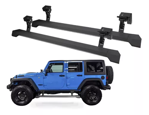 Estribos Electricos Jeep Wrangler Rubicon Jk 4 Puertas 07-17