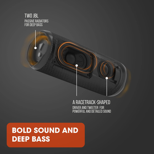 Altavoz Bluetooth Jbl Flip 6 Portátil Resistente Al Agua Roj