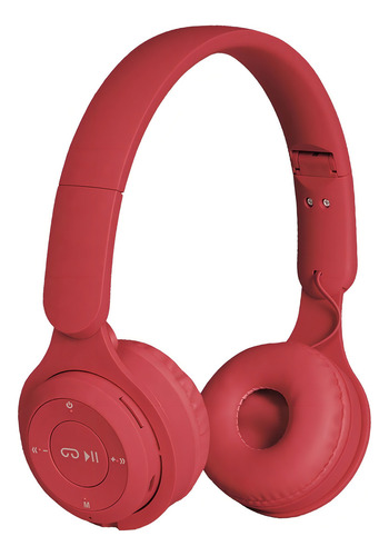 Fone Ouvido Sem Fio Bluetooth Recarregável P2 Sd Fm Rosa