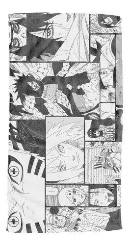 Toalha De Banho Infantil Anime Naruto & Hinata Desenho