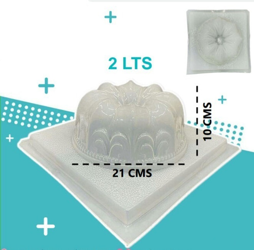 Molde Para Gelatina De Plástico, Rosca Carpa