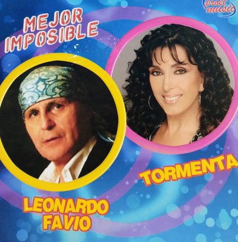 Leonardo Favio Tormenta Cd Nuevo Mejor Imposible 14 Éxitos 