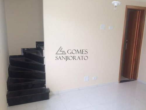 Imagem 8 de 16 de Sobrado Com 3 Dormitórios, 1 Suite, Sala, Cozinha E 2 Vagas Coberta Na Garagem, Em Santo André - Sp. - So00453 - 70091533