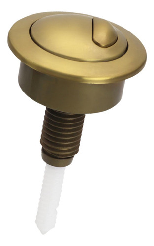Accesorios De Baño Con Botón Pulsador Oro 8,7 Cm X 4,8 Cm