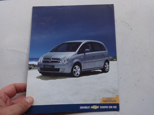 Folleto Agencia Chevrolet Meriva No Catalogo No Manual