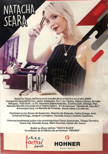 Metodo Iniciación Armónica Hohner Natacha Seara + Armónica