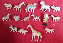Comprar Antiguos Lote Muñecos Animales De Nacimiento De Celuloide 