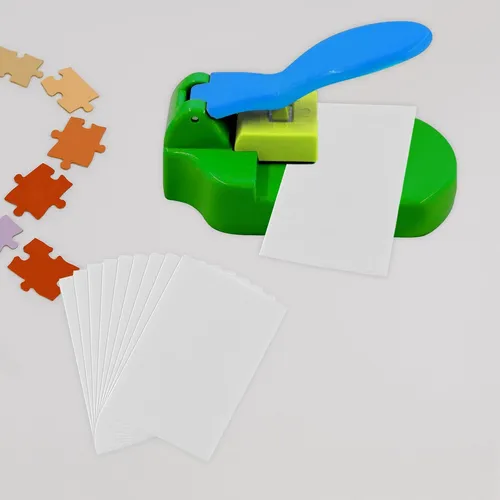 Máquina Creativa Para Hacer Rompecabezas, Perforadora Diy,