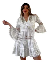Comprar Vestido Civil Broderi Importado India Tipo Rapsodia Hindú