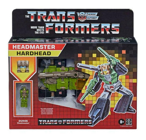 Figura Transformers Headmasters Retro Hardhead Hasbro F0930