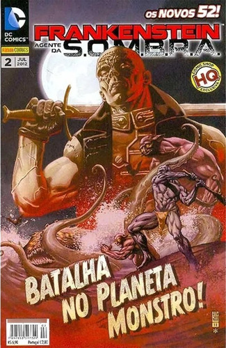Frankenstein Agente Da Sombra 2 Novos 52 Dc Comics Panini