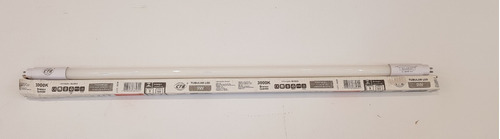 Imagem 1 de 1 de Tubo Led T5 9w Bivolt G5 3000k Branco Quente Kit 2 Peças