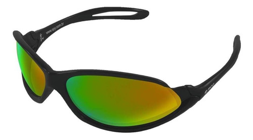 Óculos de sol SPY 39 Open Standard armação de náilon cor preto-fosco, lente camaleão de polímero clássica, haste preto-fosco de náilon