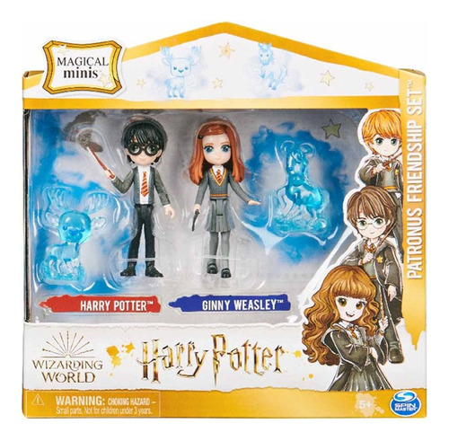 Set Muñecos X 2 Blister Harry Potter Y Ginny Figuras