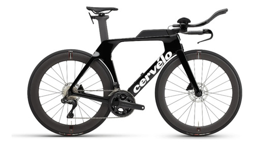 Bicicleta Cervelo P Series Disc Triatlón Ultegra Di2 Negro 54 Cm
