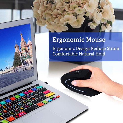 Mais E Melhores Mouses Verticais De Mouse Sem Fio Ergonômico