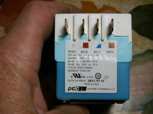 Timer De Descongelado De Heladera Electrolux ,como Nvo Lee (Usado)