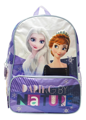 Mochila Frozen Infantil Niña Impermeable Escolar