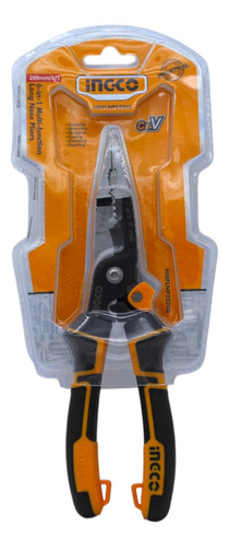 Pinza Alicate Pelacable Universal 6 En 1 Ingco Hmflnp28200