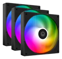 Comprar Kit 3 Coolers 120mm Argb Para Gabinete Pc Gamer Combo