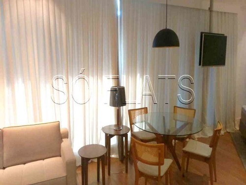 Na Vila Olímpia Flat Com Excelente Localização 61m² - Sf33289