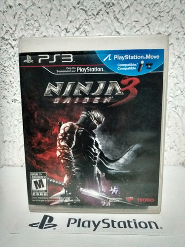 Jogo Ninja Gaiden 3 Razor's Edge Ps3 Física Completo R$99,90 (Usado)