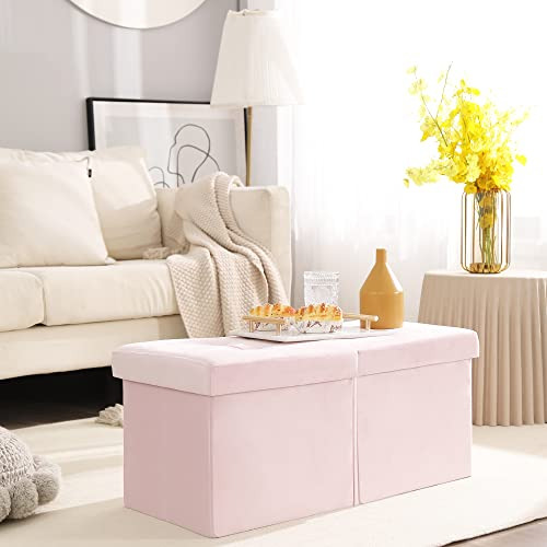 Cuyoca Storage Banco Otomano Asiento Plegable Zapato Banco F