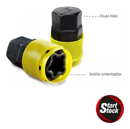 Imagen 2 de 7 de Tuercas De Seguridad De Nissan Note