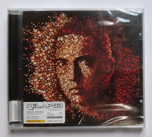 Eminem : Cd Relapse ( Lacrado )