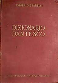 Livro Dizionario Dantesco - Andrea Gustarelli [1946]