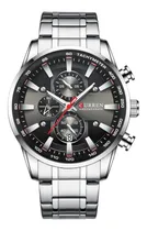 Comprar Reloj Curren Elegante De Hombre Sub Esferas Funcionales