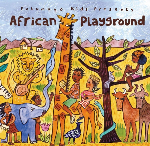 Cd: Cd De Juegos Africanos Para Niños De Putumayo