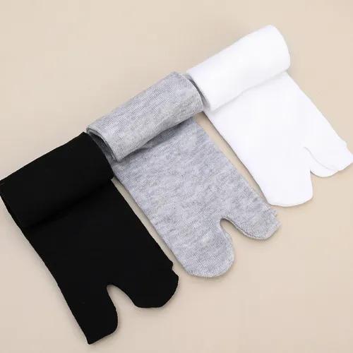 Calcetines Unisex Con Punta Tabi Para Kimono, Sandalias Tipo