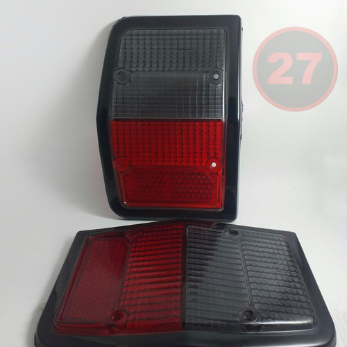 Imagen 5 de 5 de Acrilicos Faros Traseros + Delanteros Fume Taunus 74-80