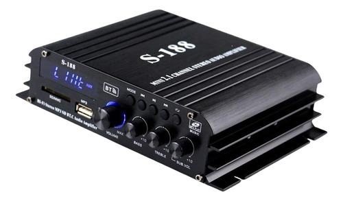 Amplificador De Potencia Inalámbrico 40wx2 Audio Componente