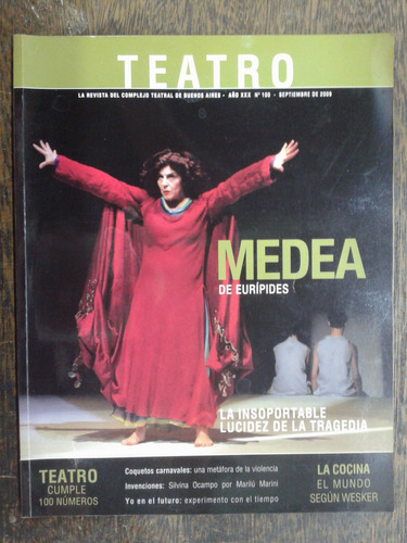 Teatro Nº 100 Septiembre 2009 * Complejo Teatral De Bs. As.
