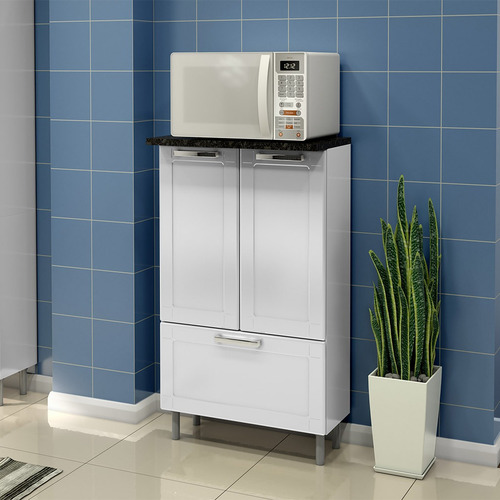 Imagen 2 de 3 de Armario, Gabinete, Acero Multiuso Bertolini Multipla Blanco.