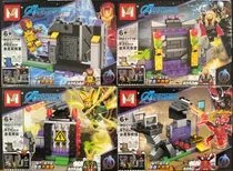 Comprar Heroes Assemble Bloques Para Armar Mg1111 Pack X4 Sets 343pz