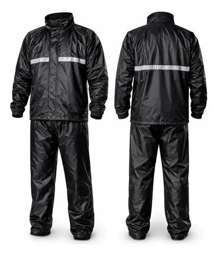 Capa De Chuva Moto Impermeável Conjunto Motoboy Reforçada - R$ 44,99