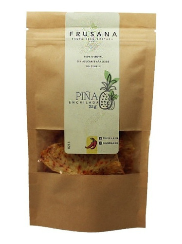 Piña Deshidratada Enchilada - Individual - Paquete Con 5