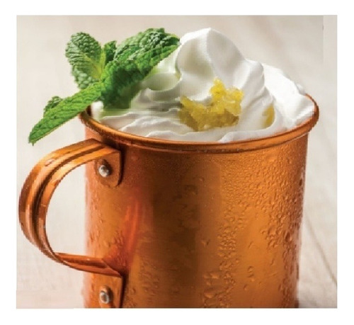 06 Caneca Moscow Mule Alumínio Pintado Linha Premium 350ml