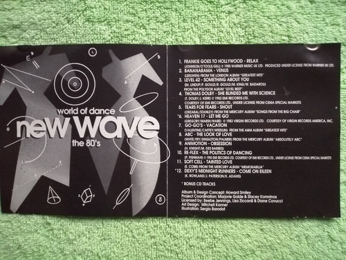 Eam Cd New Wave The 80's Go Go's Tears For Fears Soft Cell (Usado)