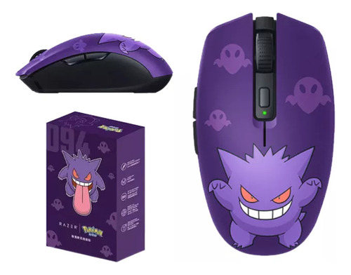 Nuevo Mouse Inalámbrico Razer Pokmon Gengar Edition Orochi