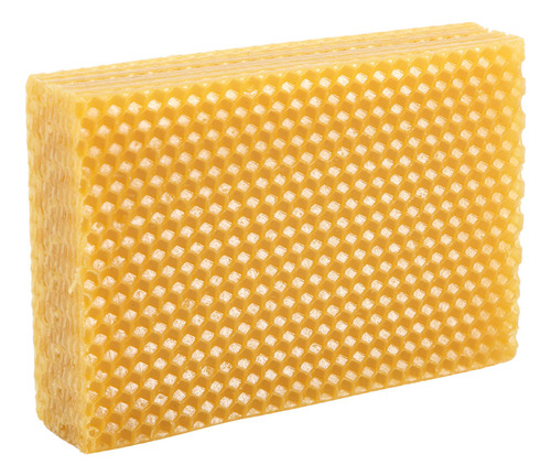 Mkd 30 Hojas De Base De Cera De Abeja Con Forma De Panal De