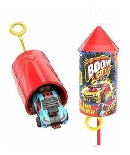 Vehiculo Con Lanzador Boom City Racers 40041 Pido Gancho
